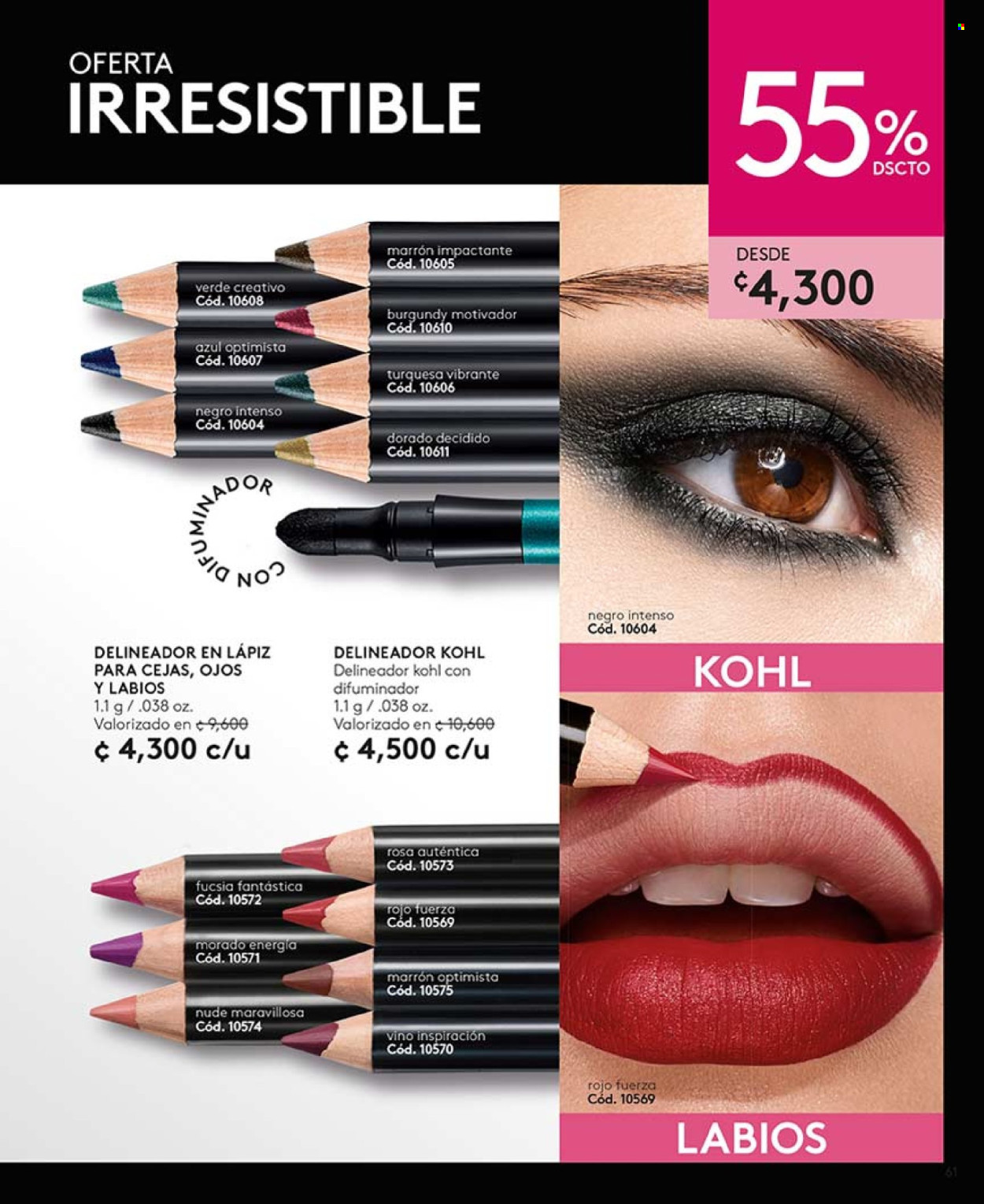 Oferta Ésika. Página 1