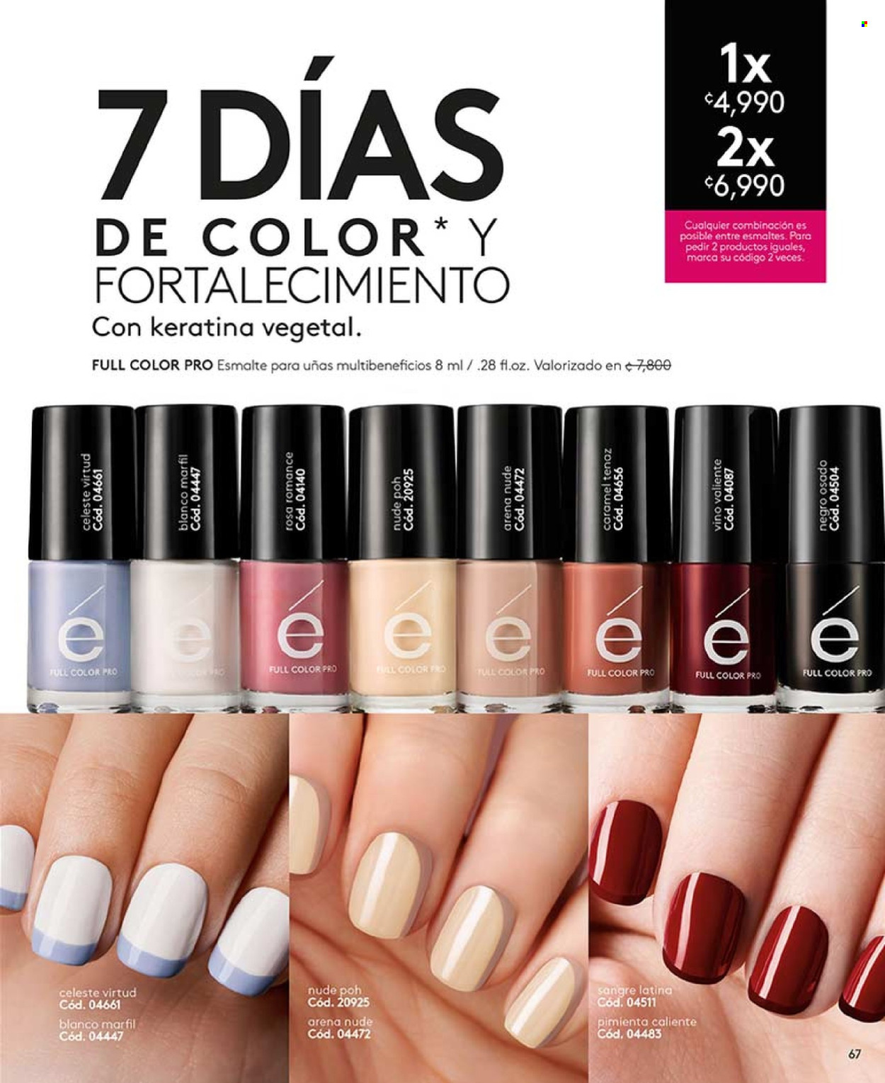 Oferta Ésika. Página 1