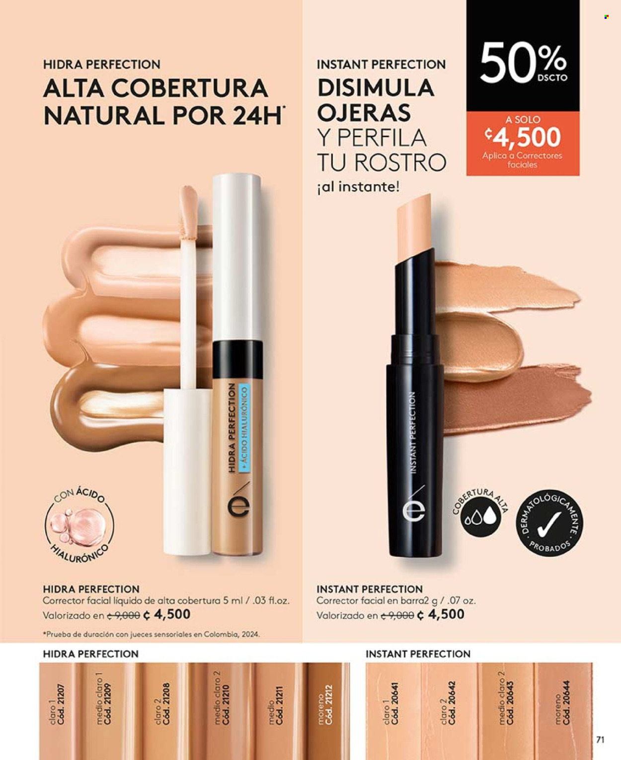 Oferta Ésika. Página 1