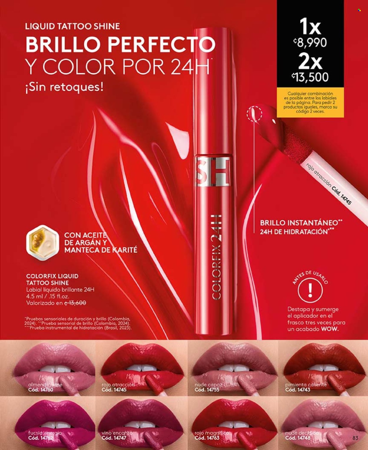 Oferta Ésika. Página 1