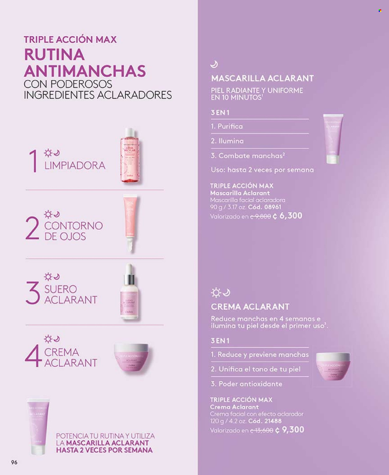 Oferta Ésika. Página 1