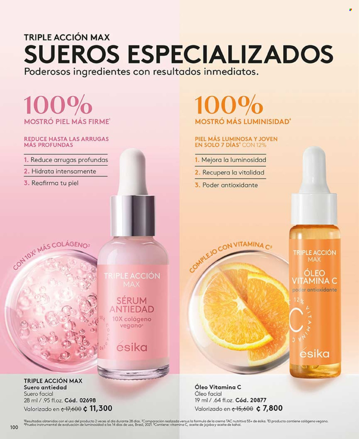 Oferta Ésika. Página 1
