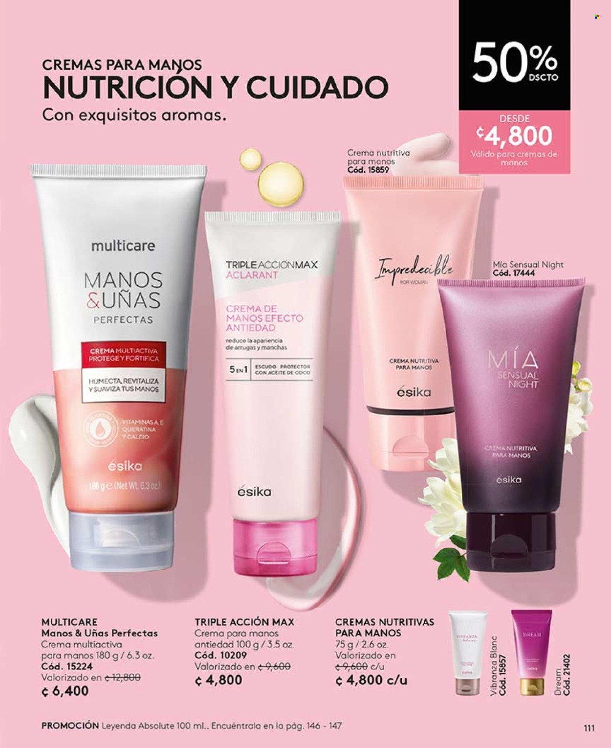 Oferta Ésika. Página 1