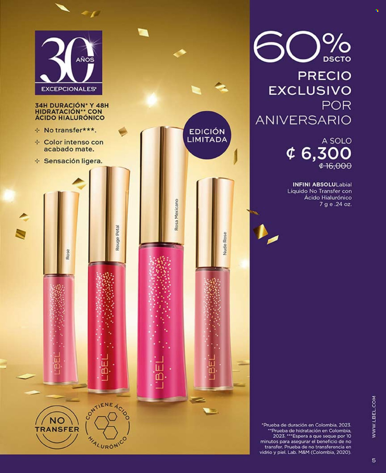 Oferta L'Bel. Página 1