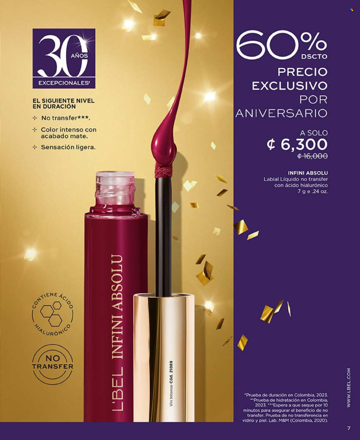 Oferta L'Bel. Página 1