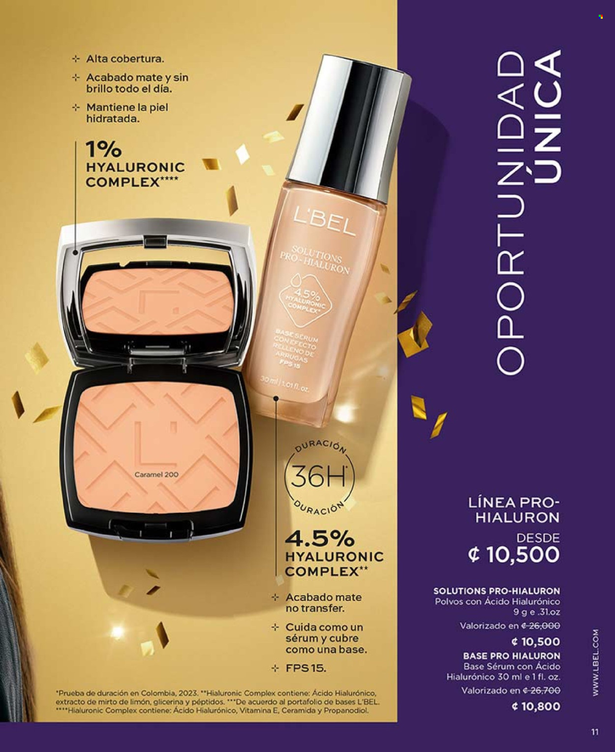 Oferta L'Bel. Página 1