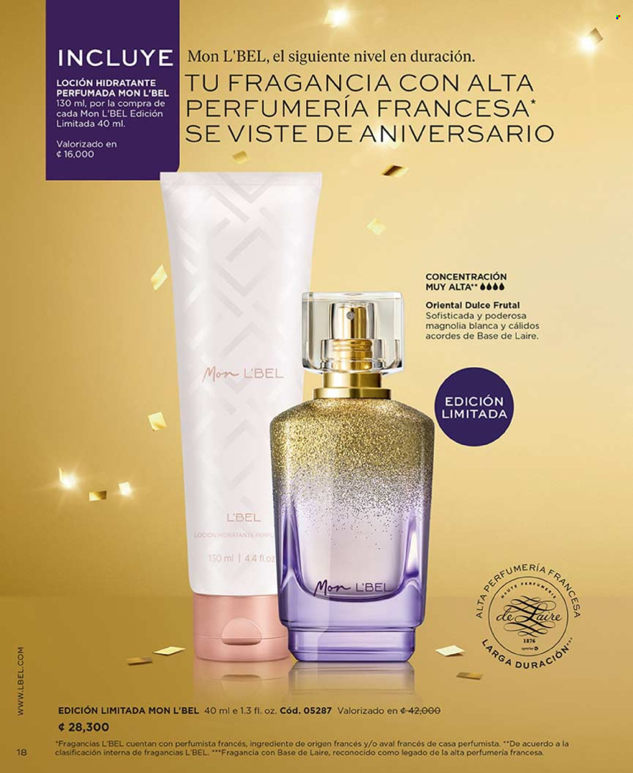 Oferta L'Bel. Página 1