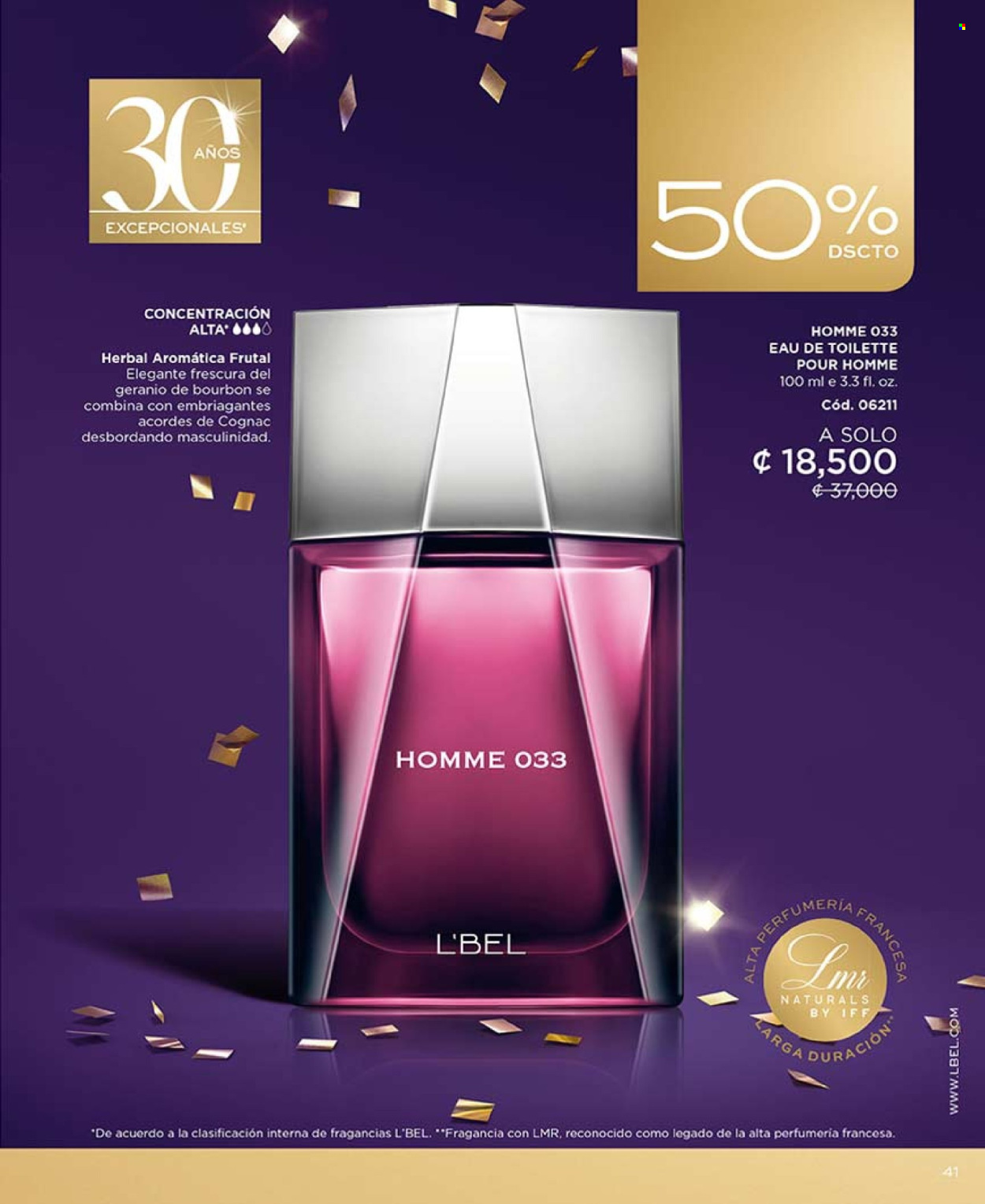 Oferta L'Bel. Página 1