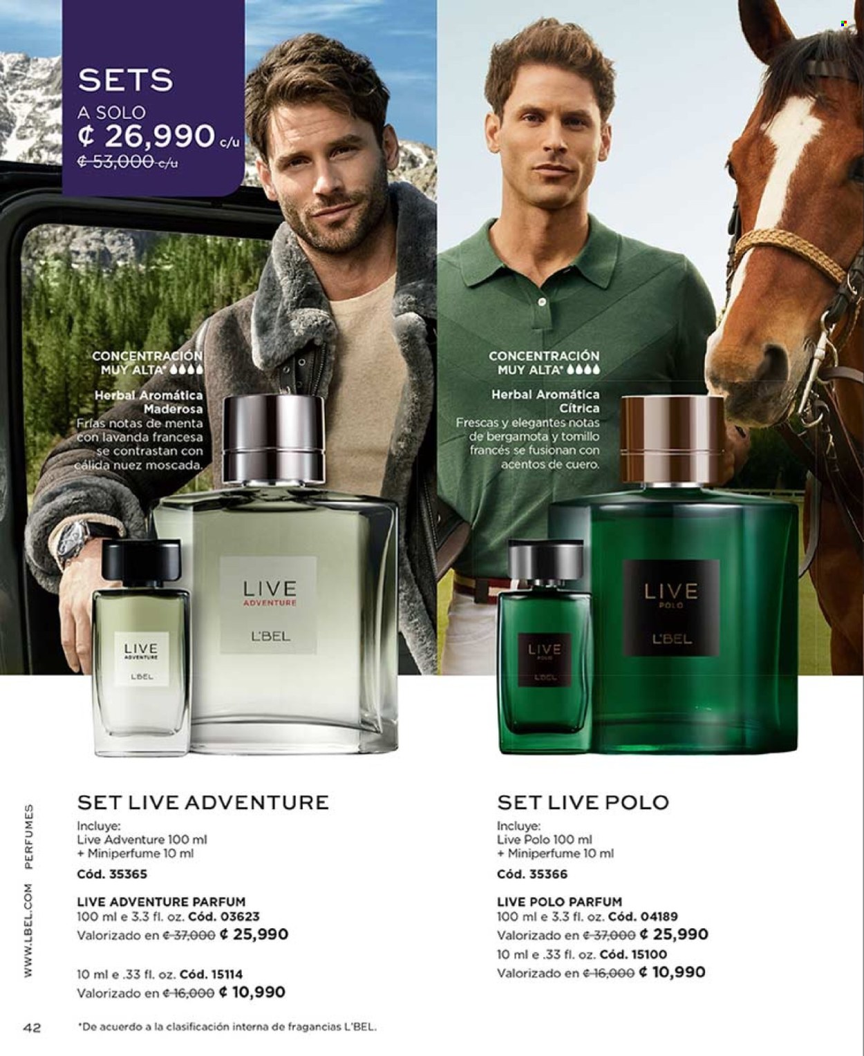 Oferta L'Bel. Página 1