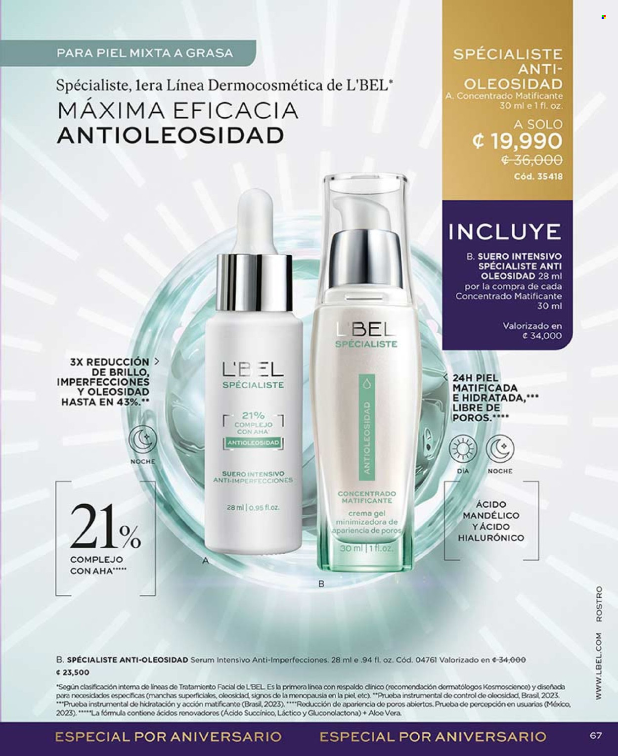 Oferta L'Bel. Página 1