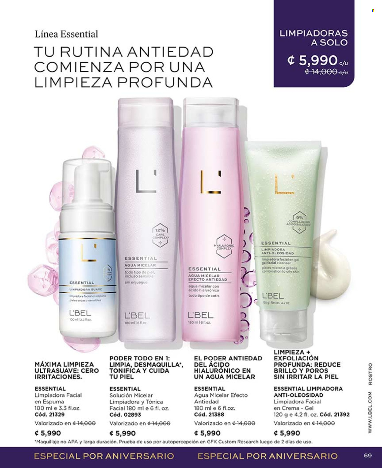 Oferta L'Bel. Página 1