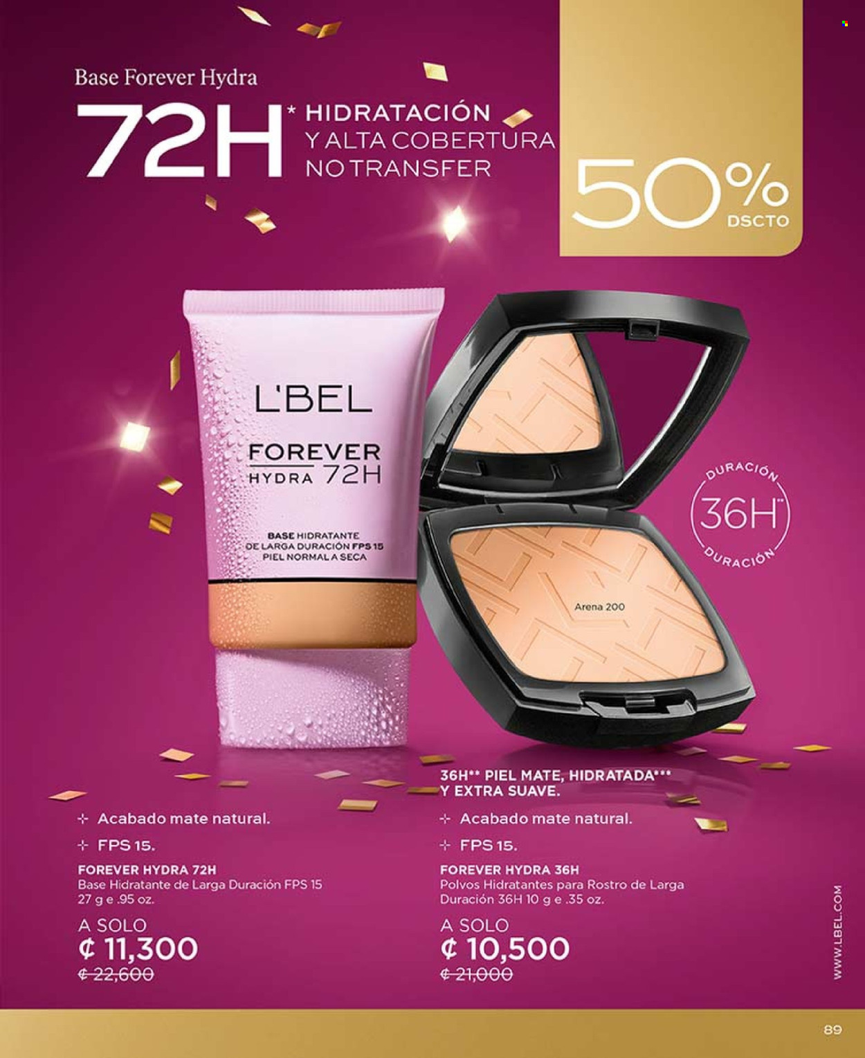 Oferta L'Bel. Página 1