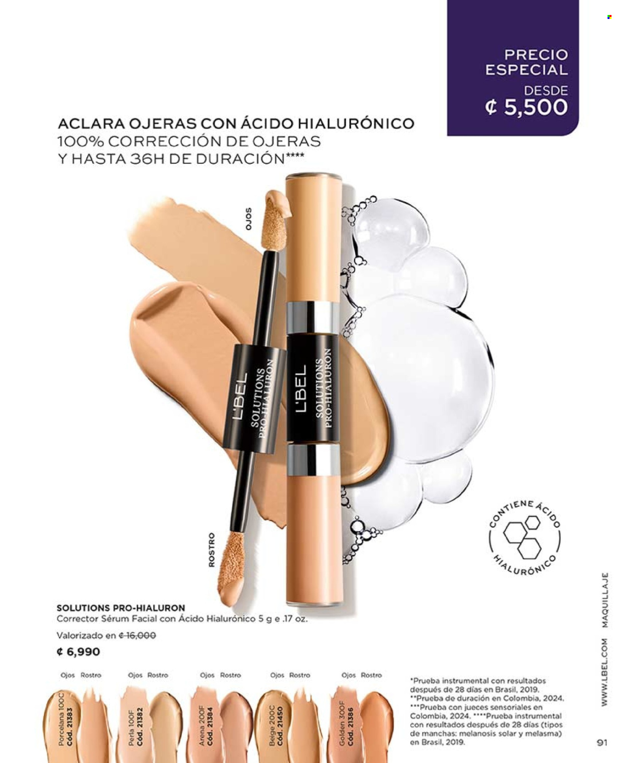 Oferta L'Bel. Página 1
