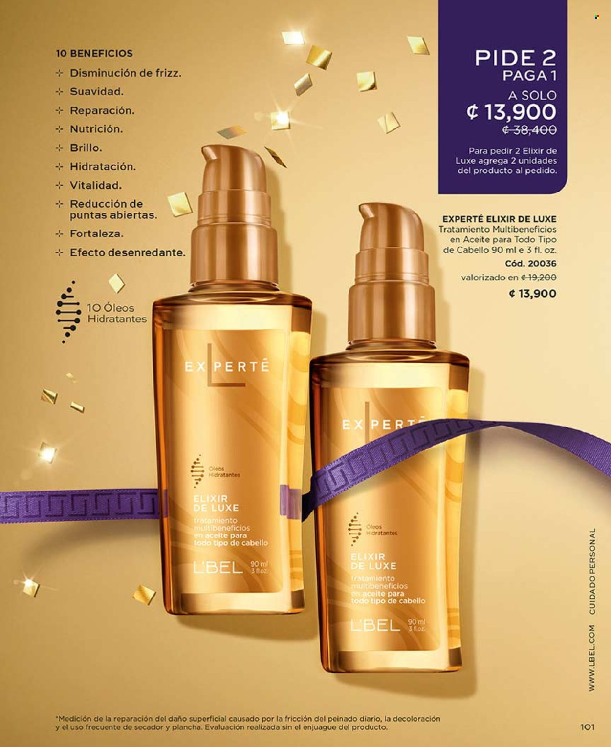 Oferta L'Bel. Página 1