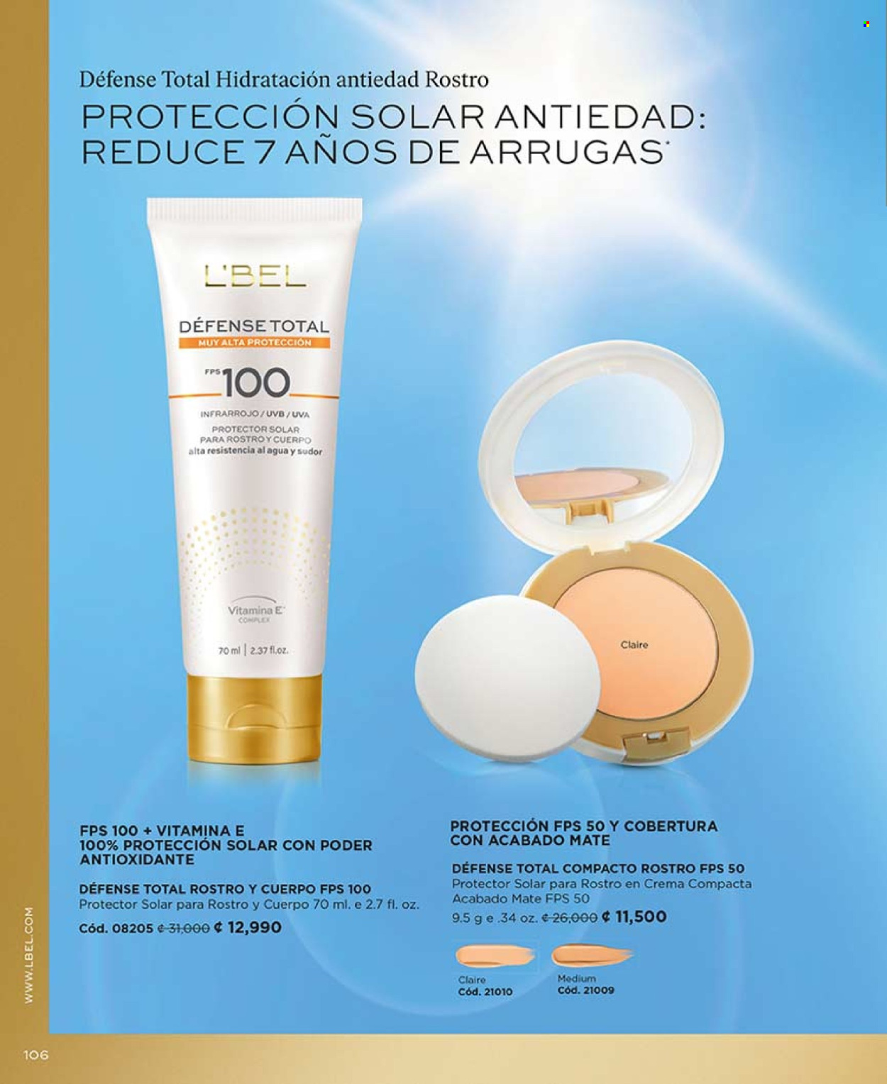 Oferta L'Bel. Página 1