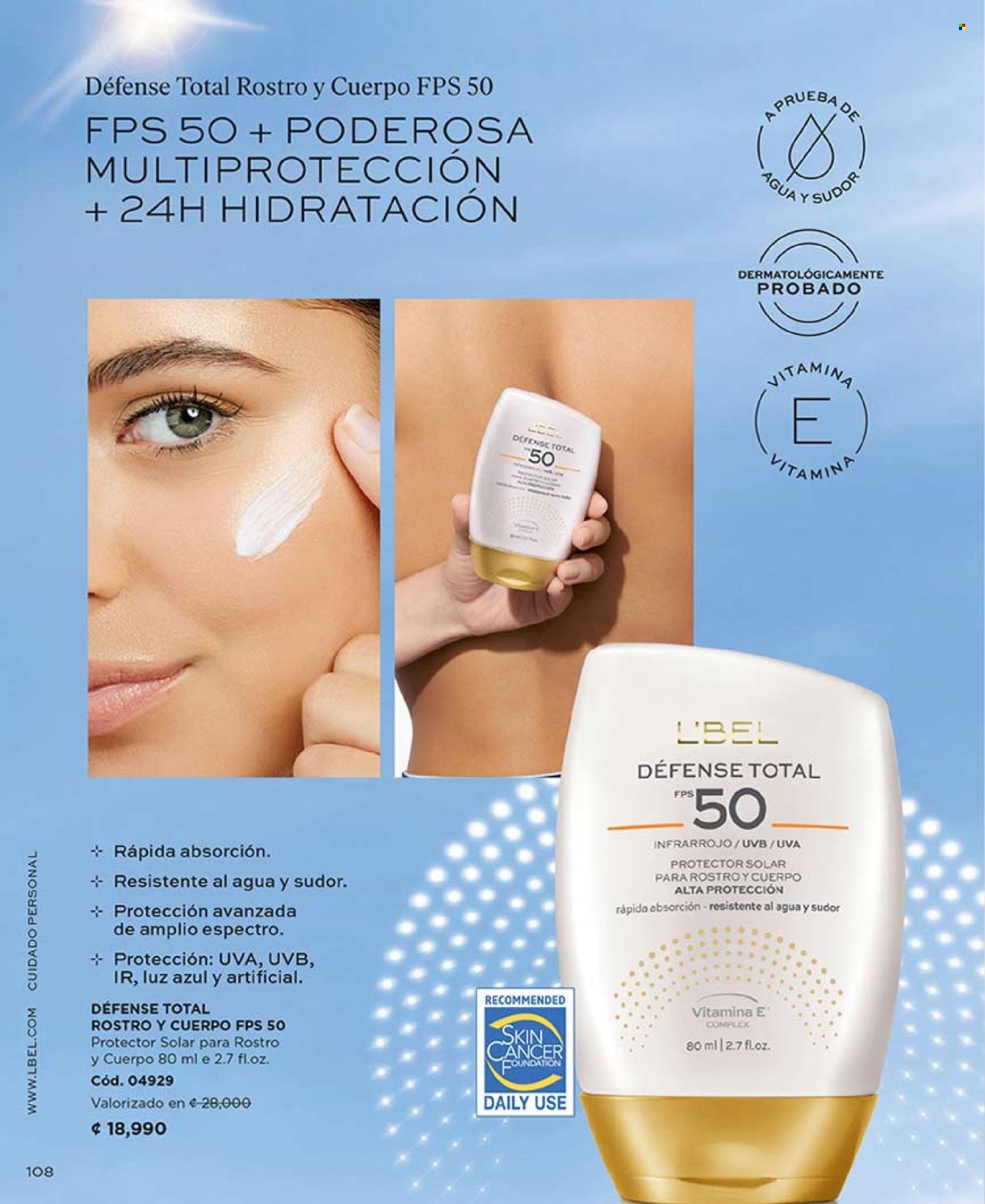 Oferta L'Bel. Página 1