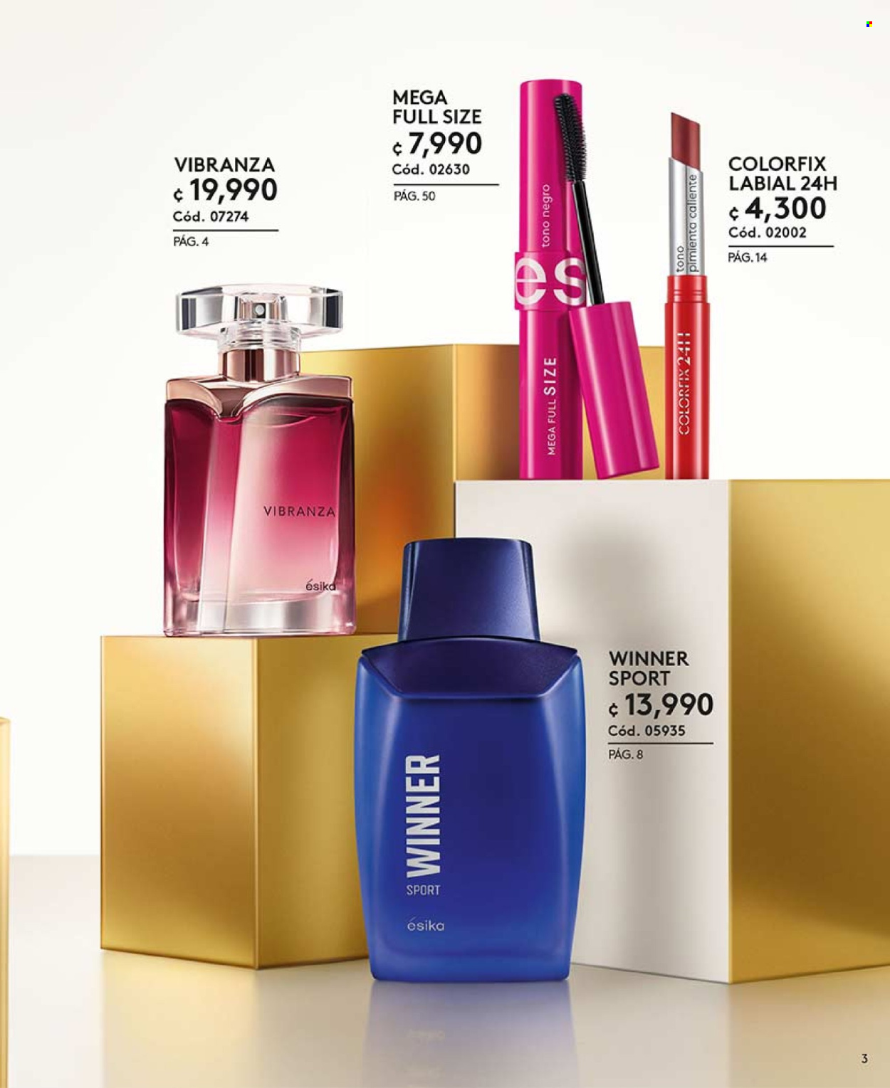 Oferta Ésika. Página 1