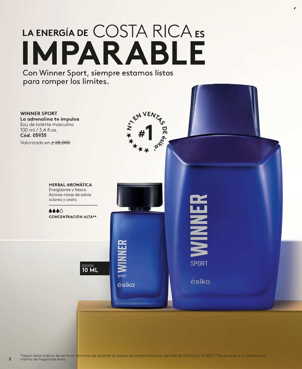 Oferta Ésika. Página 1