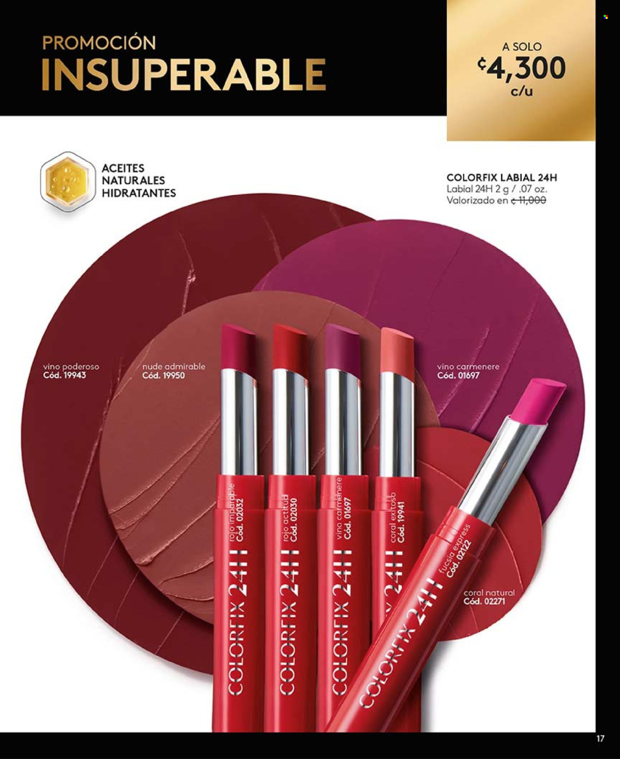 Oferta Ésika. Página 1