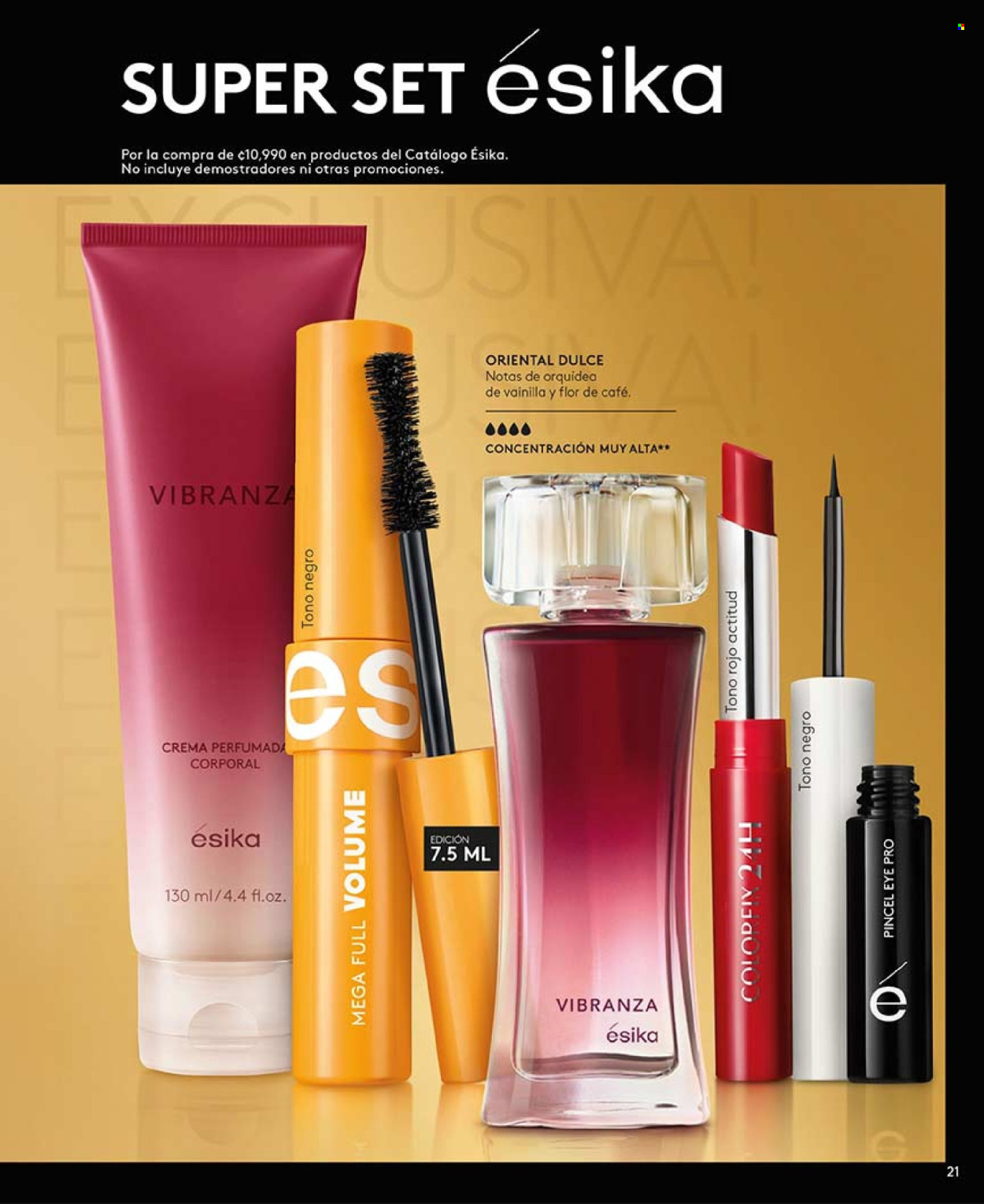 Oferta Ésika. Página 1