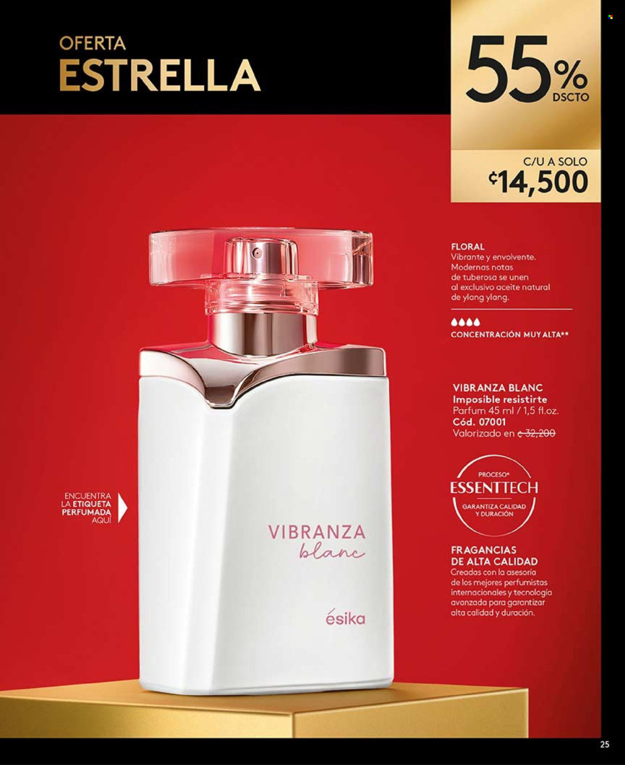 Oferta Ésika. Página 1