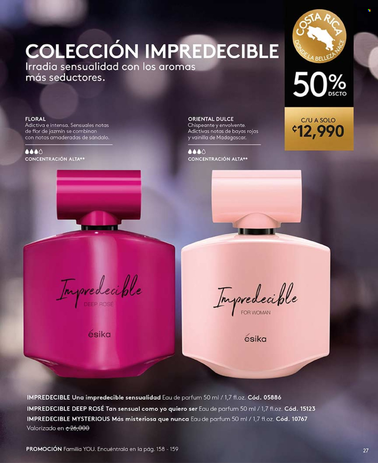 Oferta Ésika. Página 1