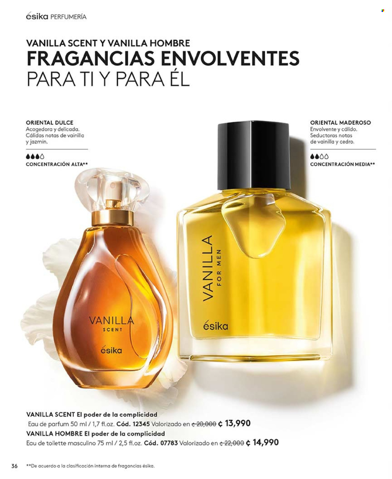 Oferta Ésika. Página 1