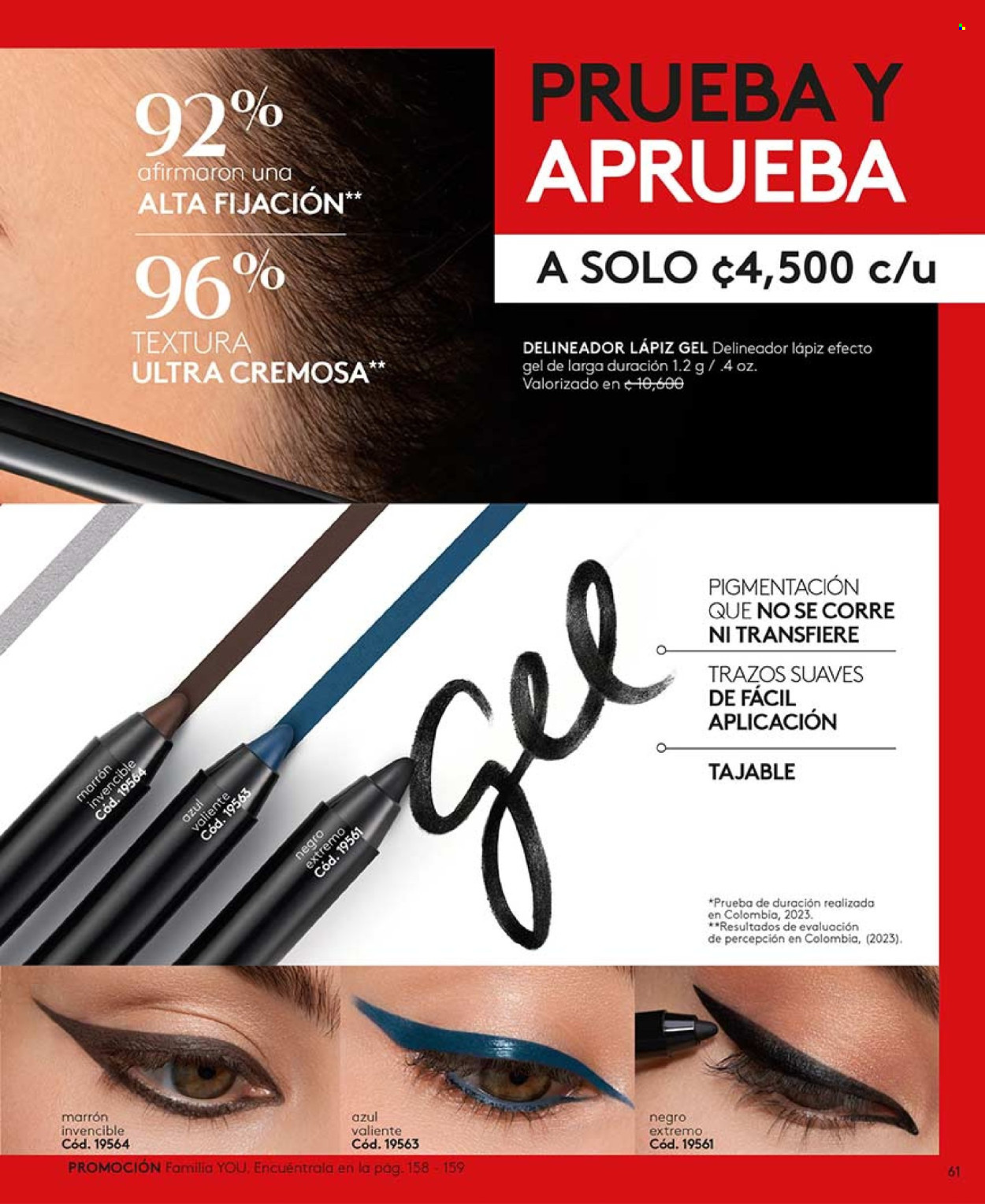 Oferta Ésika. Página 1