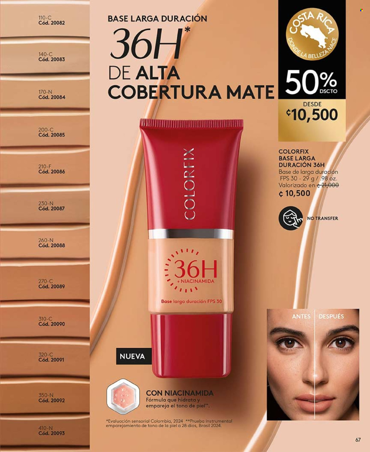 Oferta Ésika. Página 1