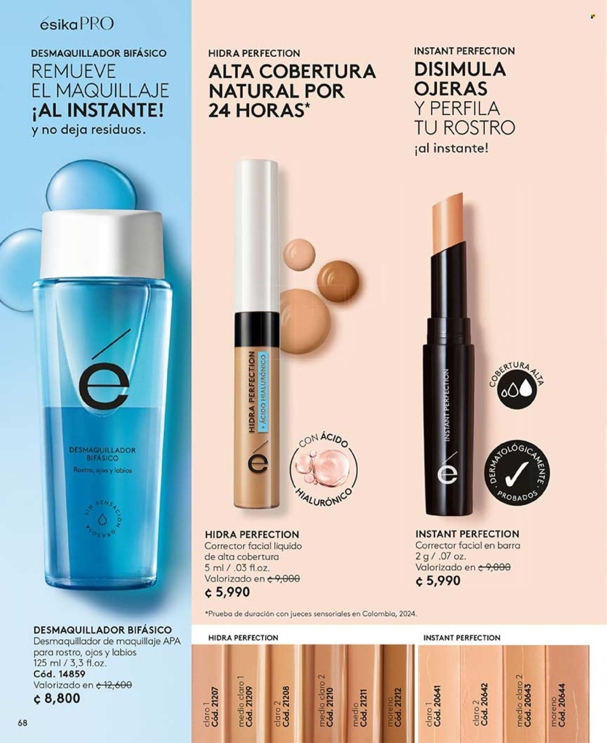 Oferta Ésika. Página 1