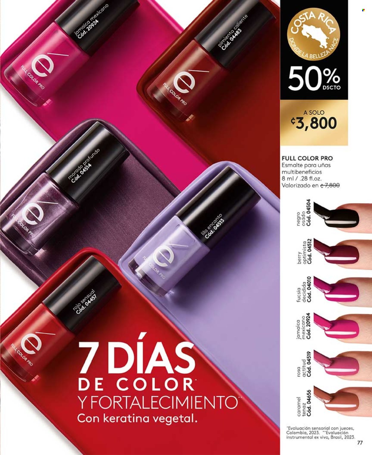 Oferta Ésika. Página 1