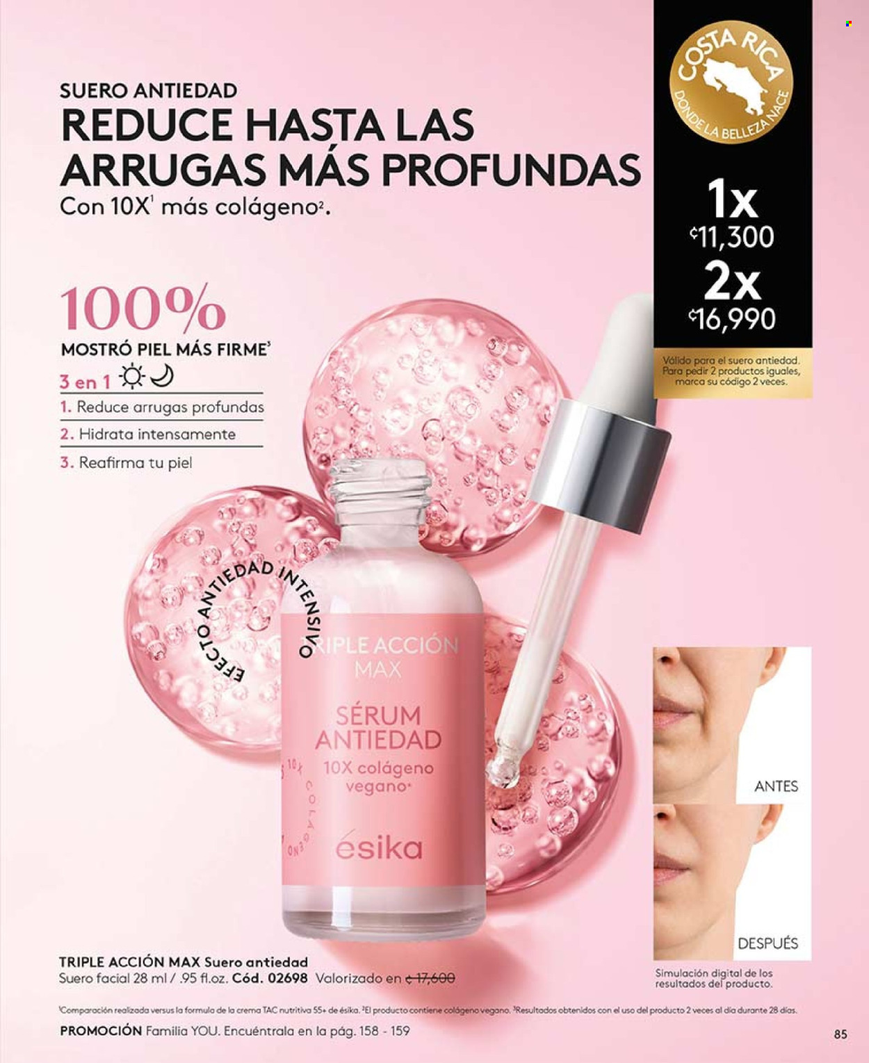 Oferta Ésika. Página 1