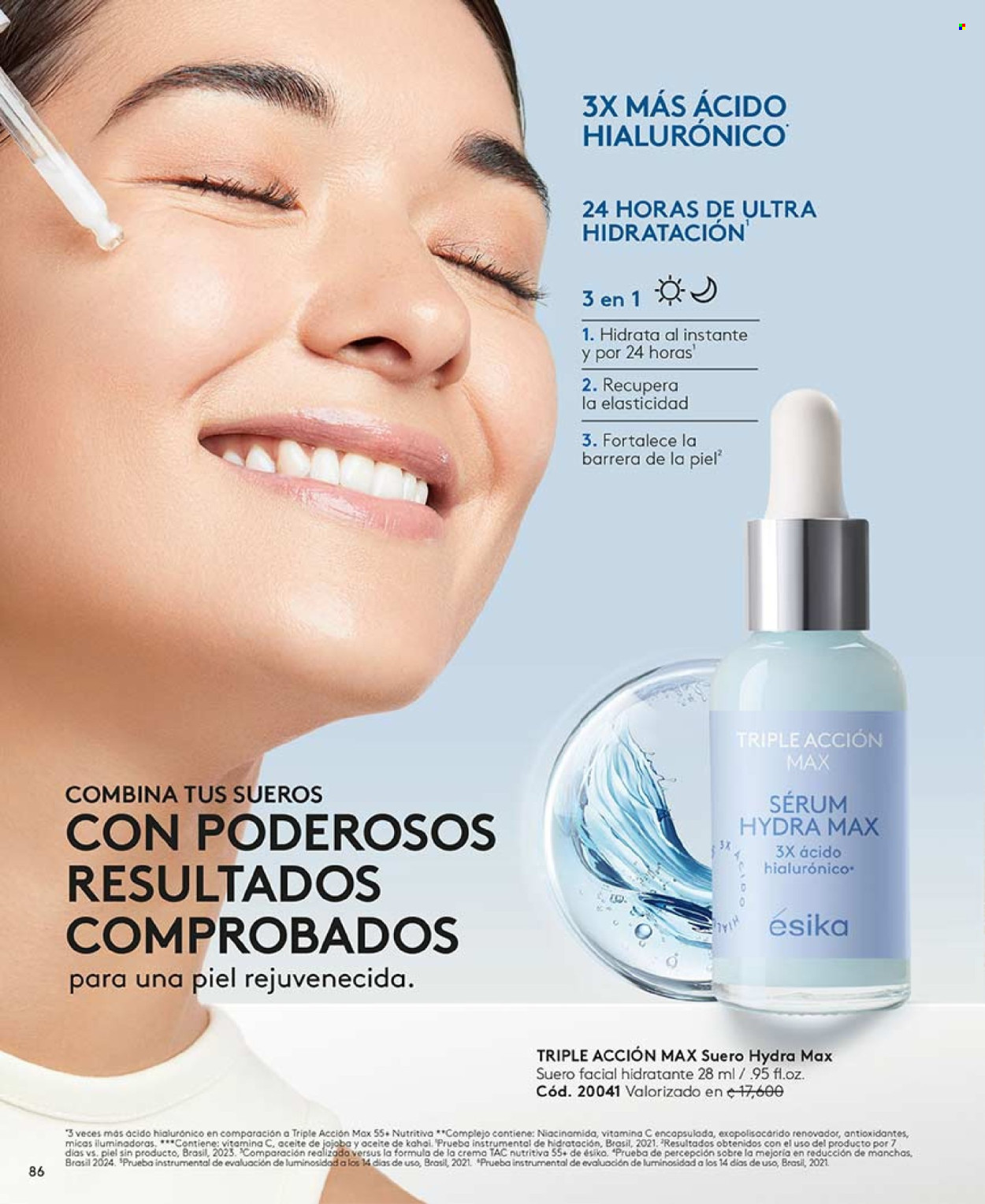 Oferta Ésika. Página 1