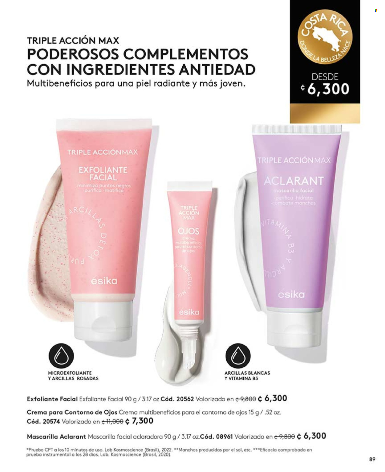Oferta Ésika. Página 1
