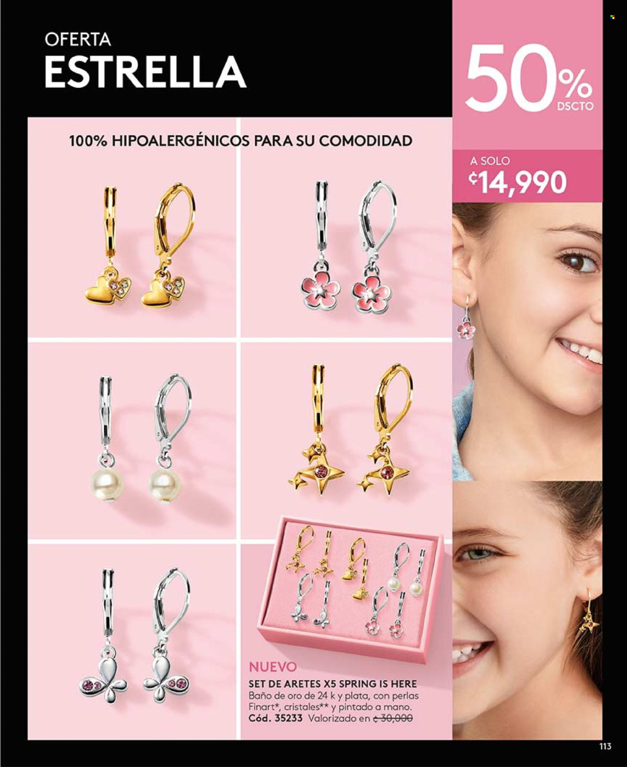 Oferta Ésika. Página 1