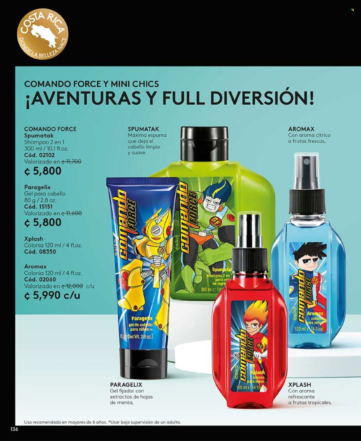 Oferta Ésika. Página 1