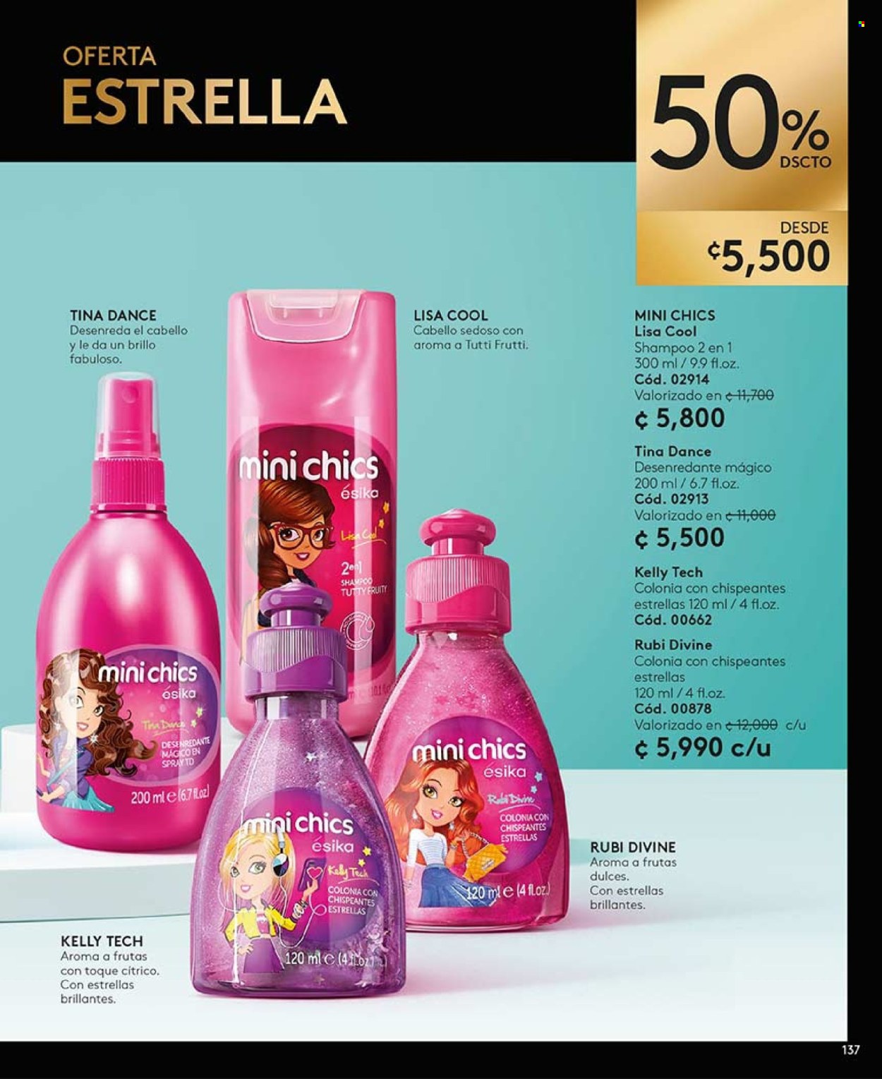 Oferta Ésika. Página 1