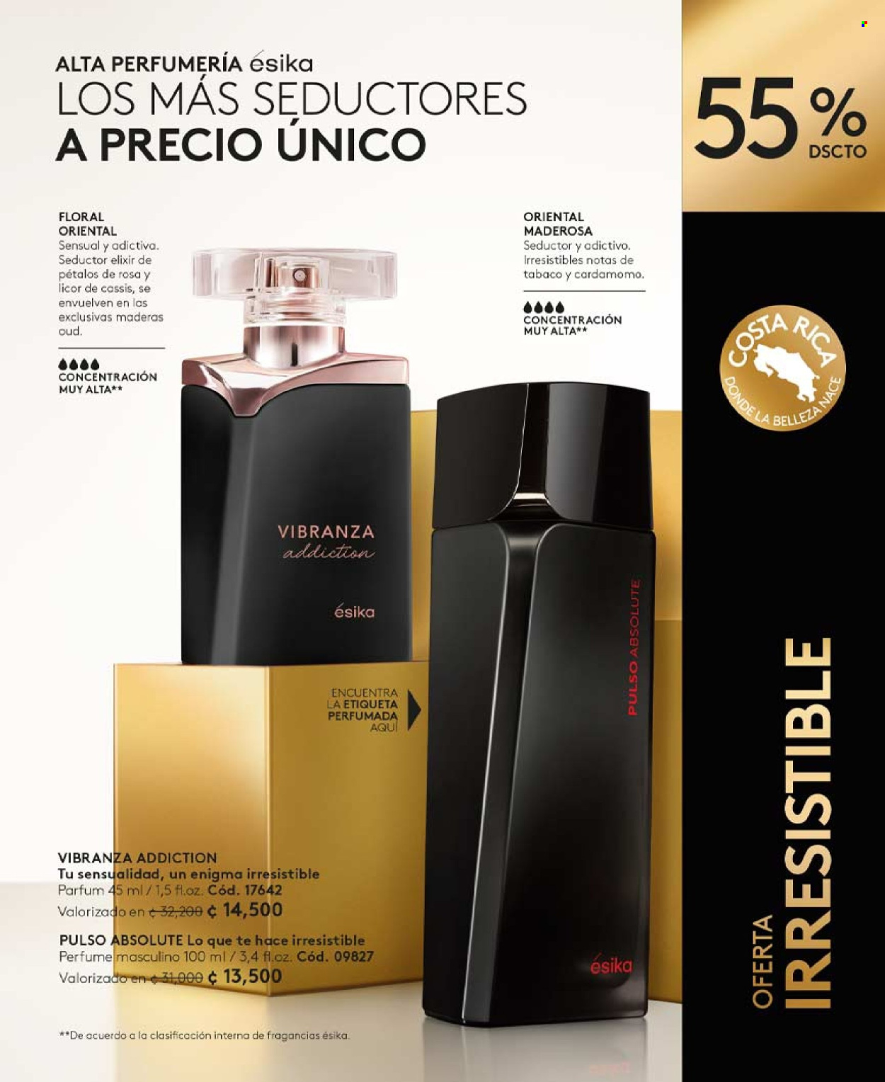 Oferta Ésika. Página 1