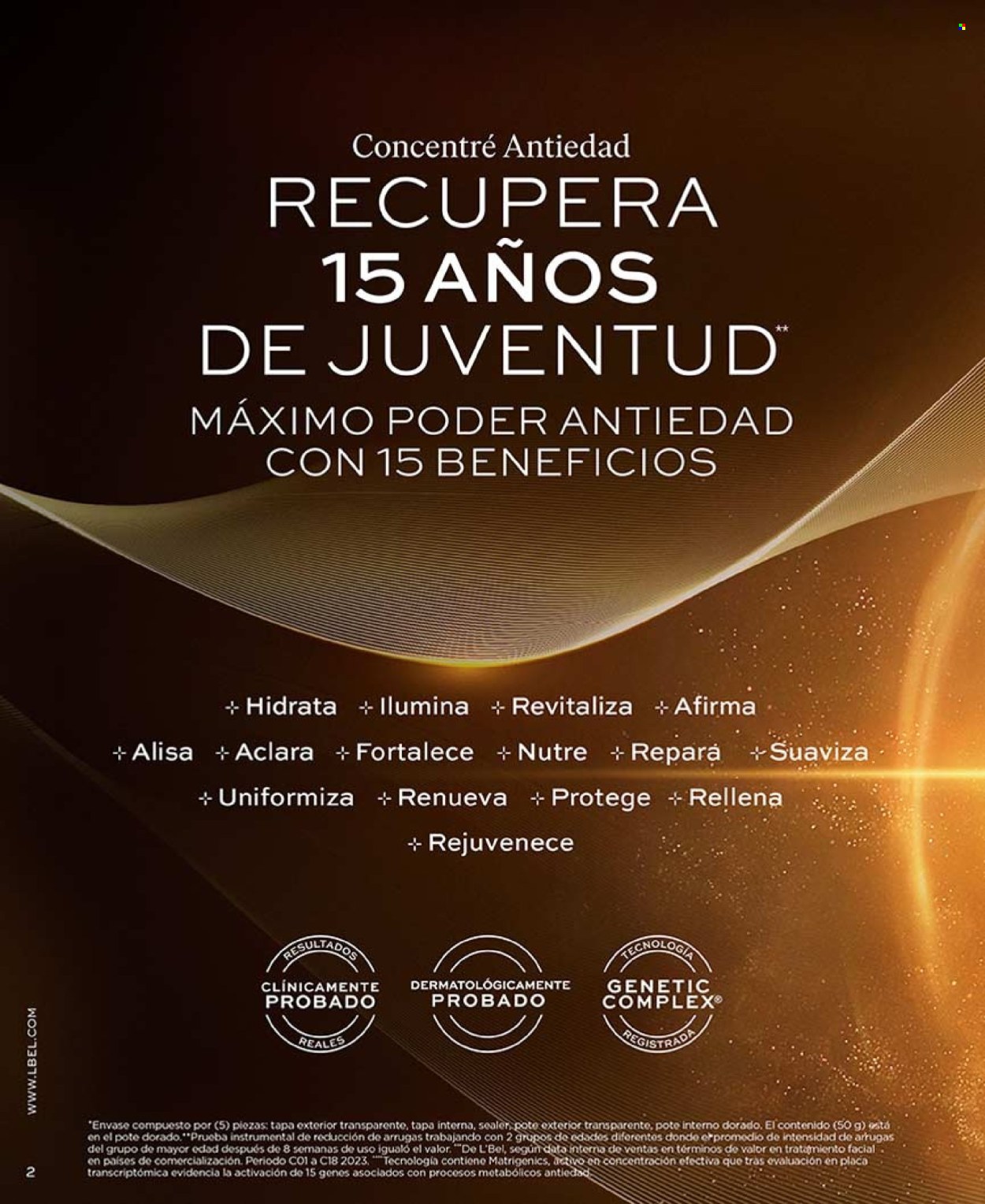 Oferta L'Bel. Página 1