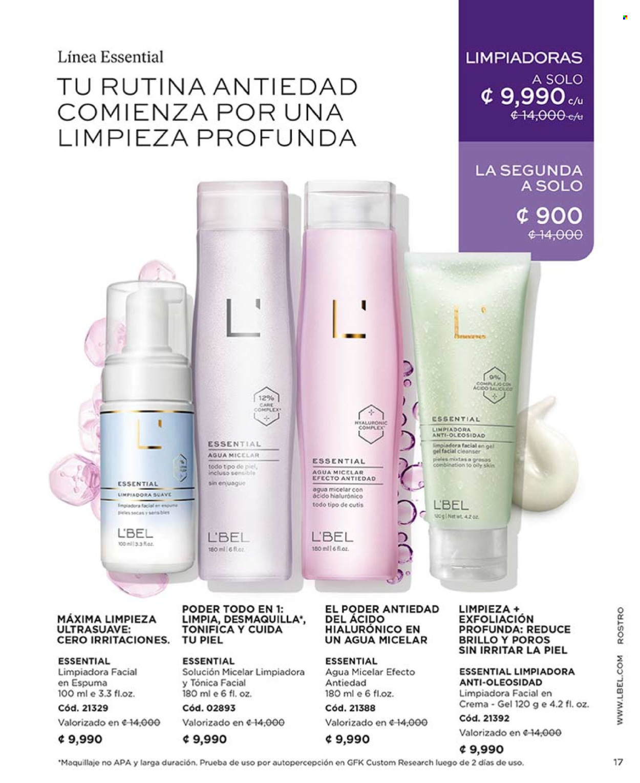 Oferta L'Bel. Página 1
