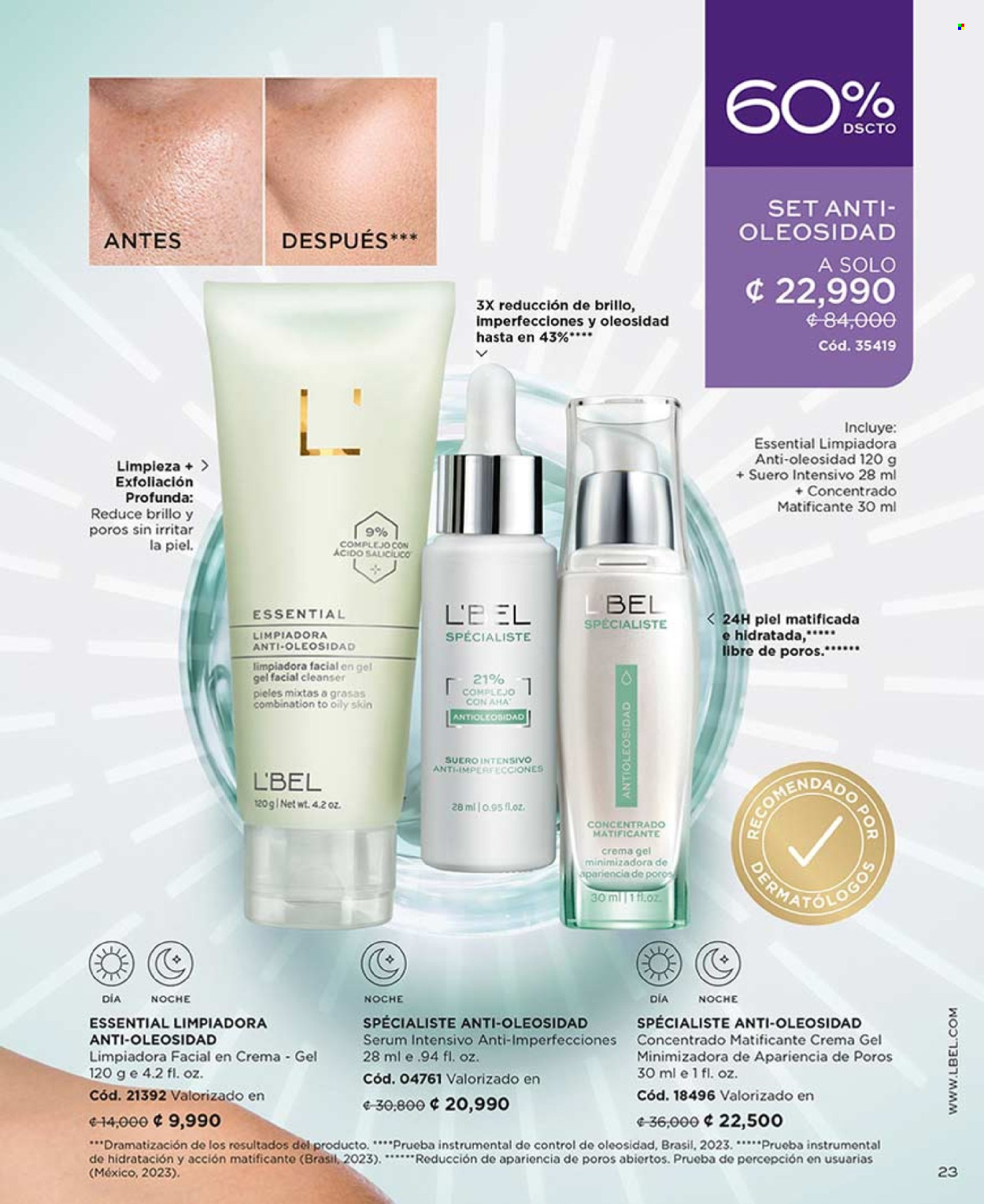 Oferta L'Bel. Página 1