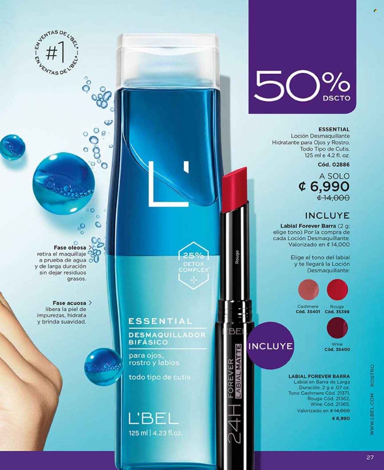 Oferta L'Bel. Página 1