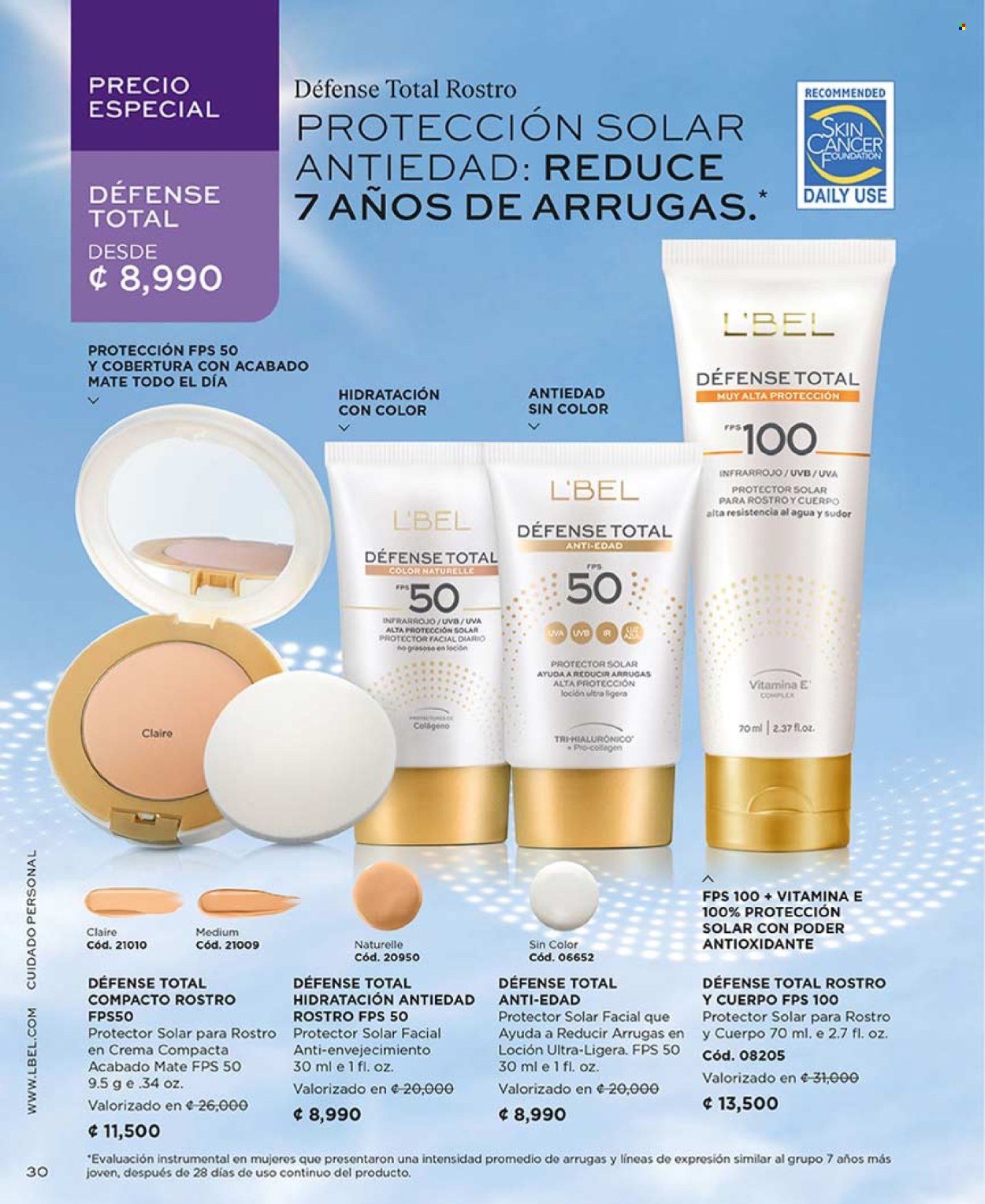 Oferta L'Bel. Página 1