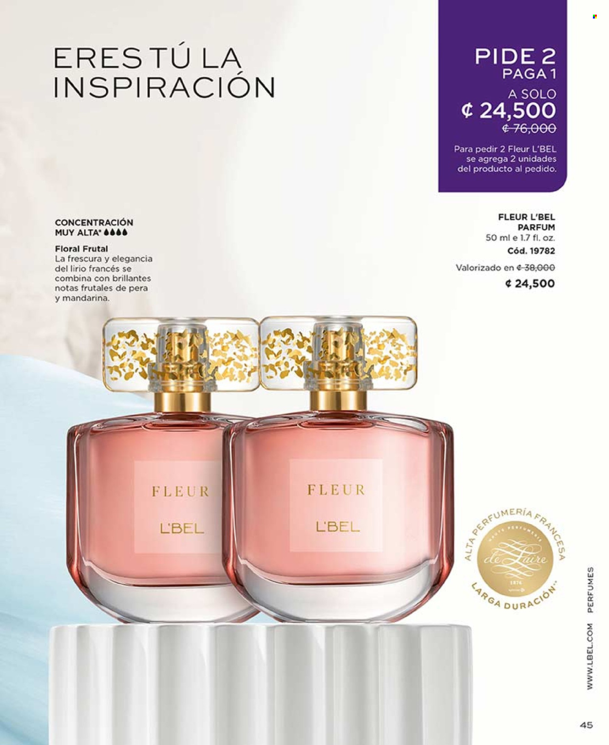 Oferta L'Bel. Página 1