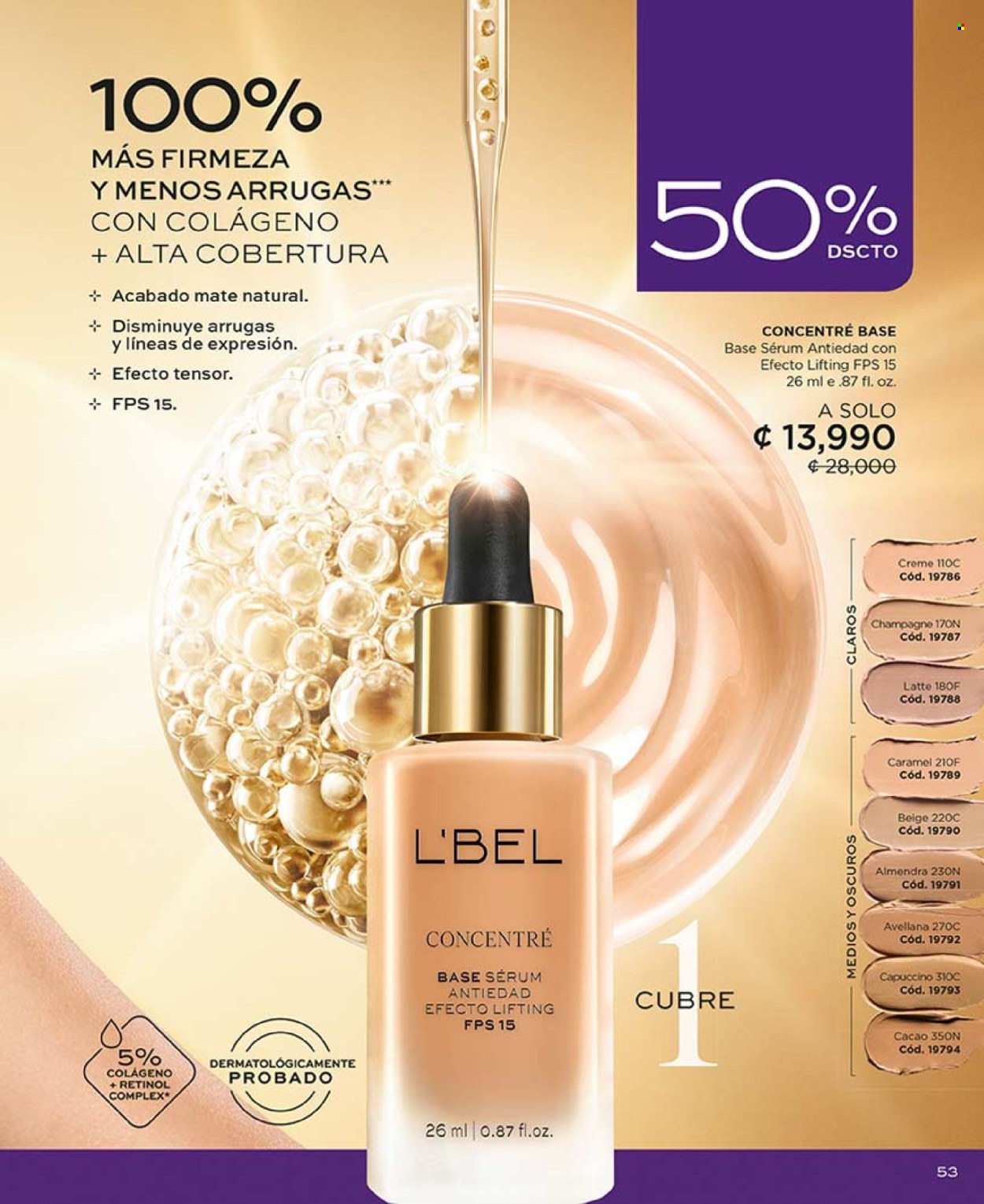 Oferta L'Bel. Página 1