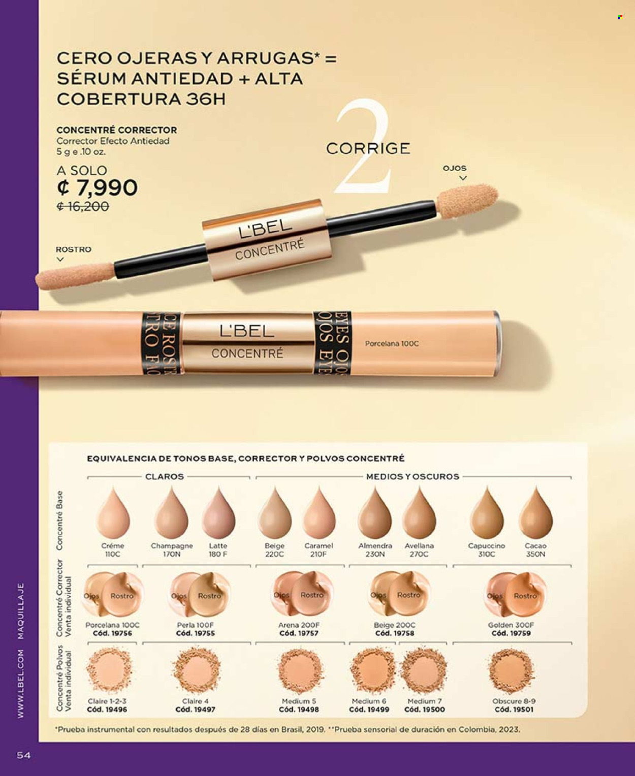 Oferta L'Bel. Página 1
