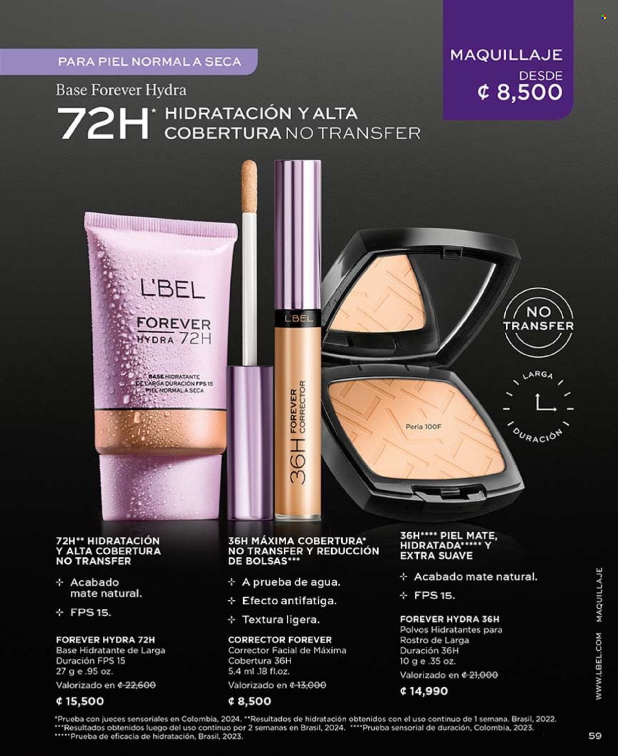 Oferta L'Bel. Página 1