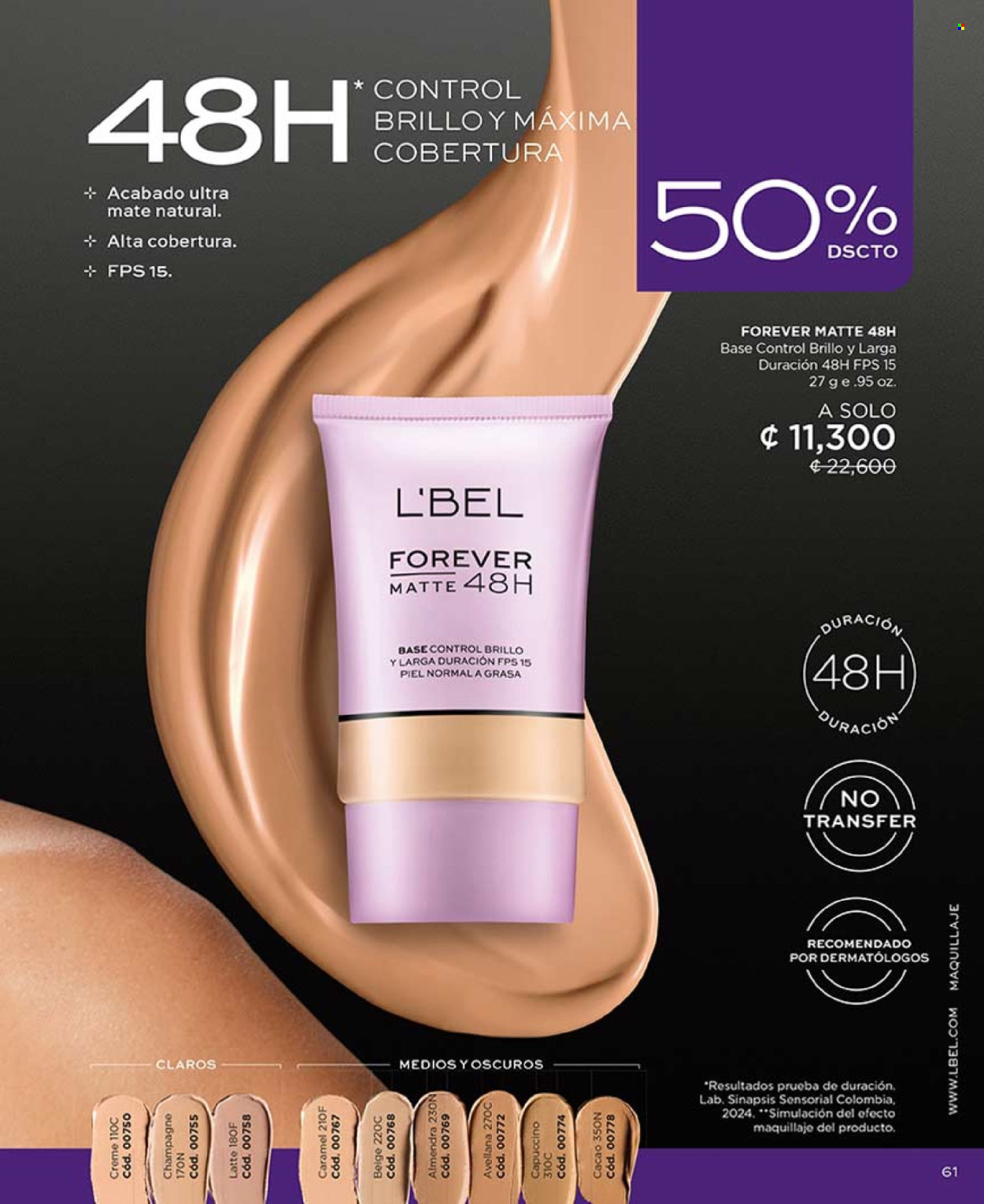 Oferta L'Bel. Página 1