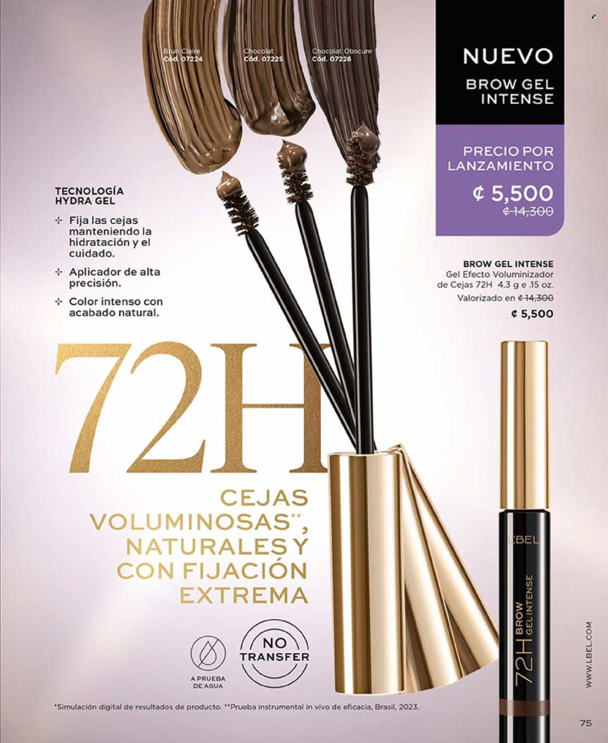 Oferta L'Bel. Página 1