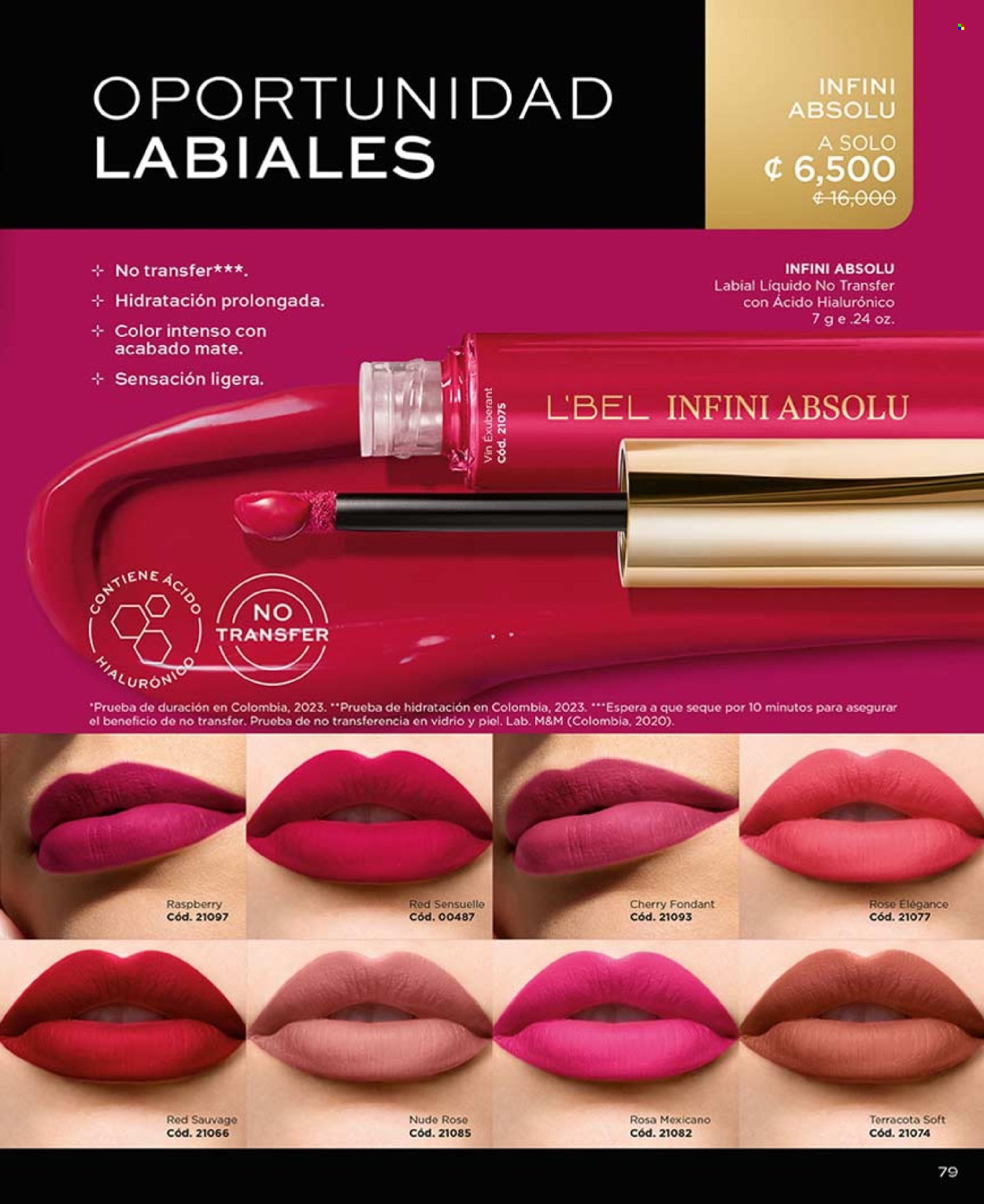 Oferta L'Bel. Página 1